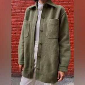 Aritzia Wilfred Free Beam Shirt Jacket - Birch